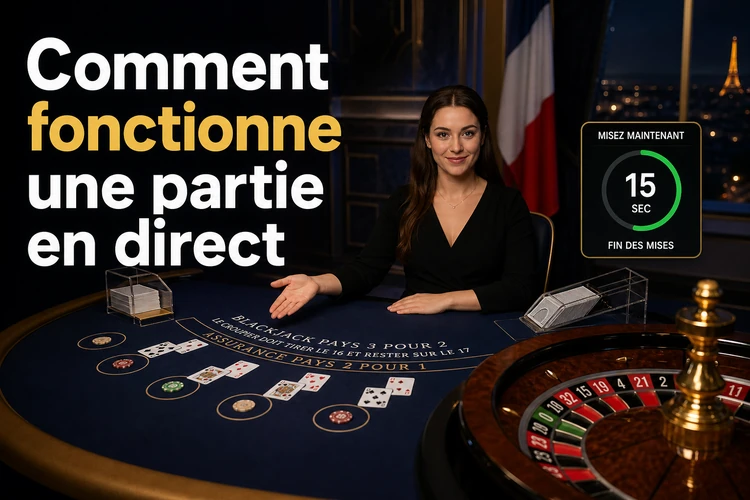 Coolzino Live Casino: comment peut fonctionner une partie en direct