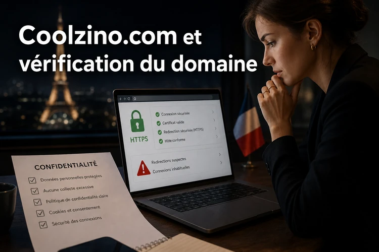 Coolzino.com et vérification du domaine